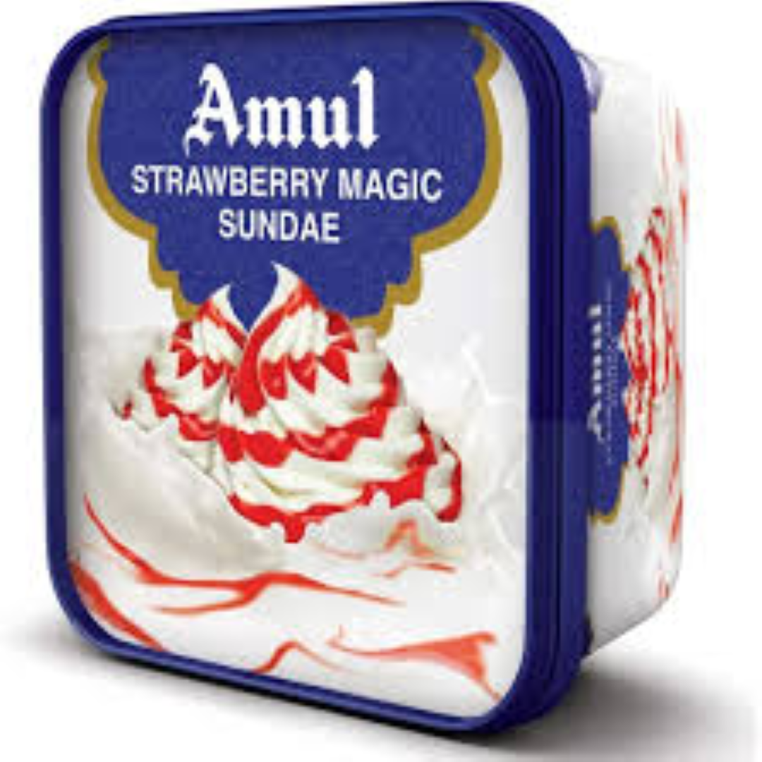 AMUL STRAWBERRY MAGIC 1LT